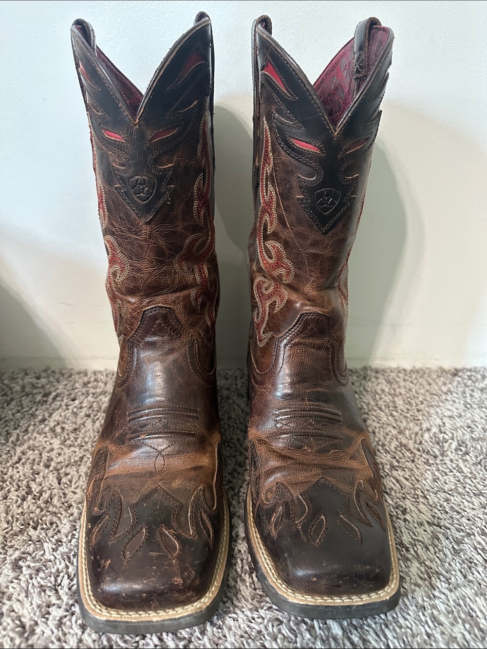 Ariat Western Boots Women’s Cowboy Sidekick Size 7.5 - Picture 5 of 14